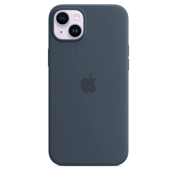 Capa Silicone MagSafe iPhone 14 Plus - Azul trovoada - Image 2