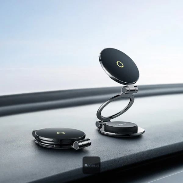 Baseus MagPro Series Ii Magnetic Car Mount Stick-On Version Cosmic Preto - Image 3