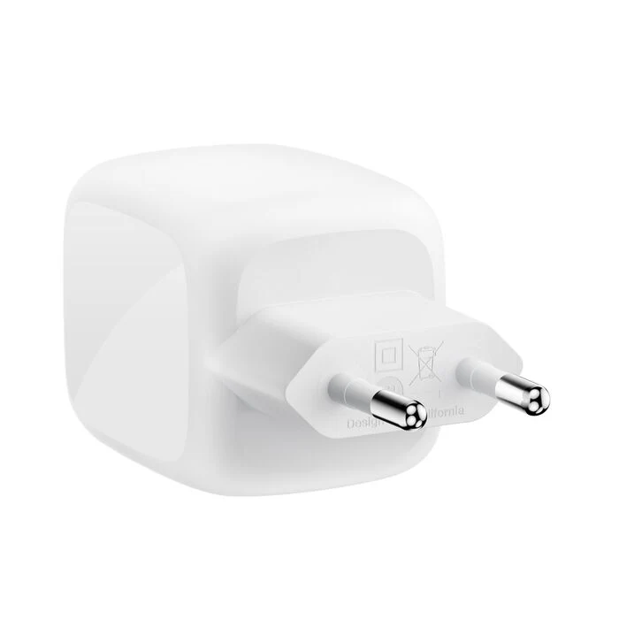 Adaptador de corrente Belkin 67w Dual USB-C PPS, Branco - Image 4