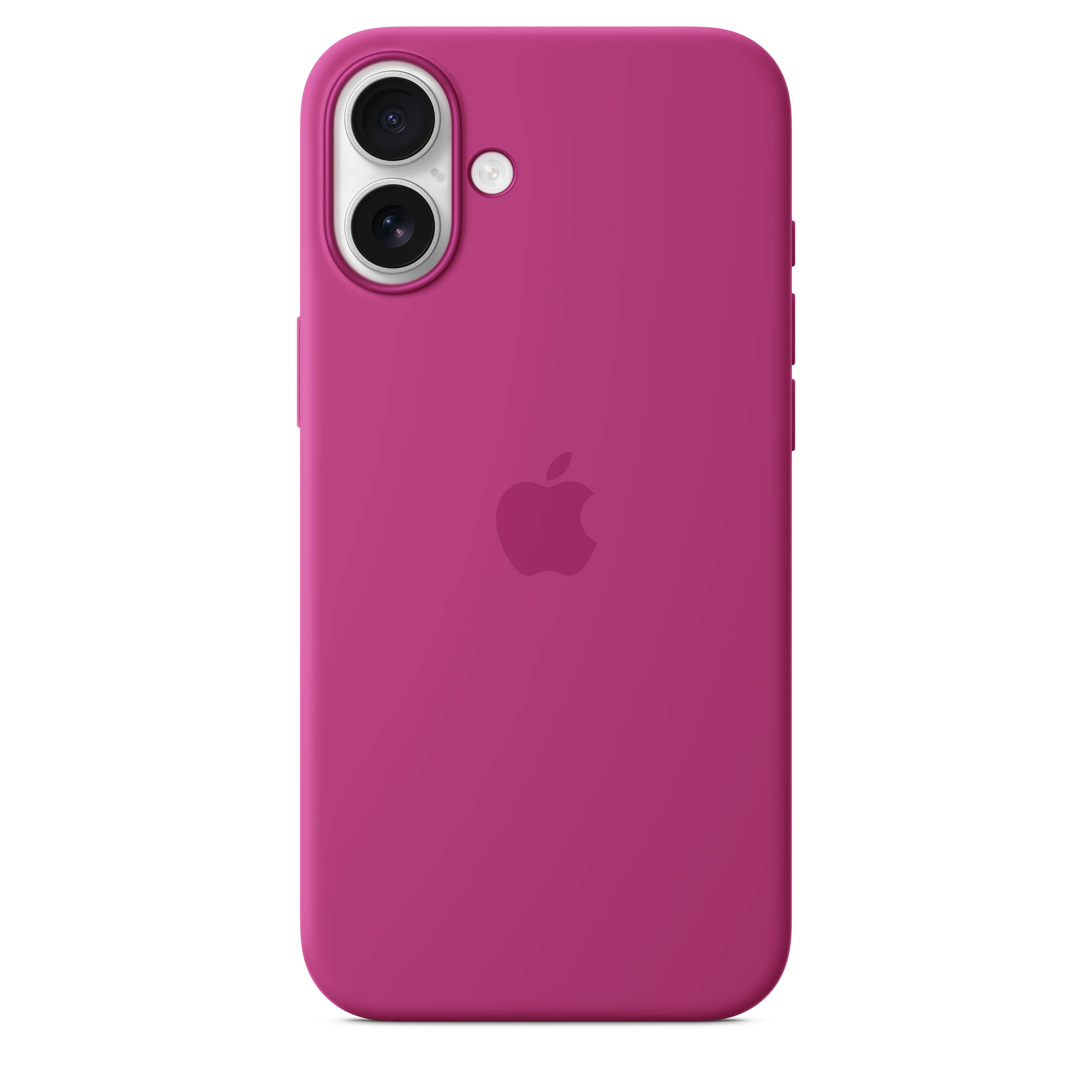 Capa em silicone com MagSafe para iPhone 16 Plus - Fúcsia - Image 4