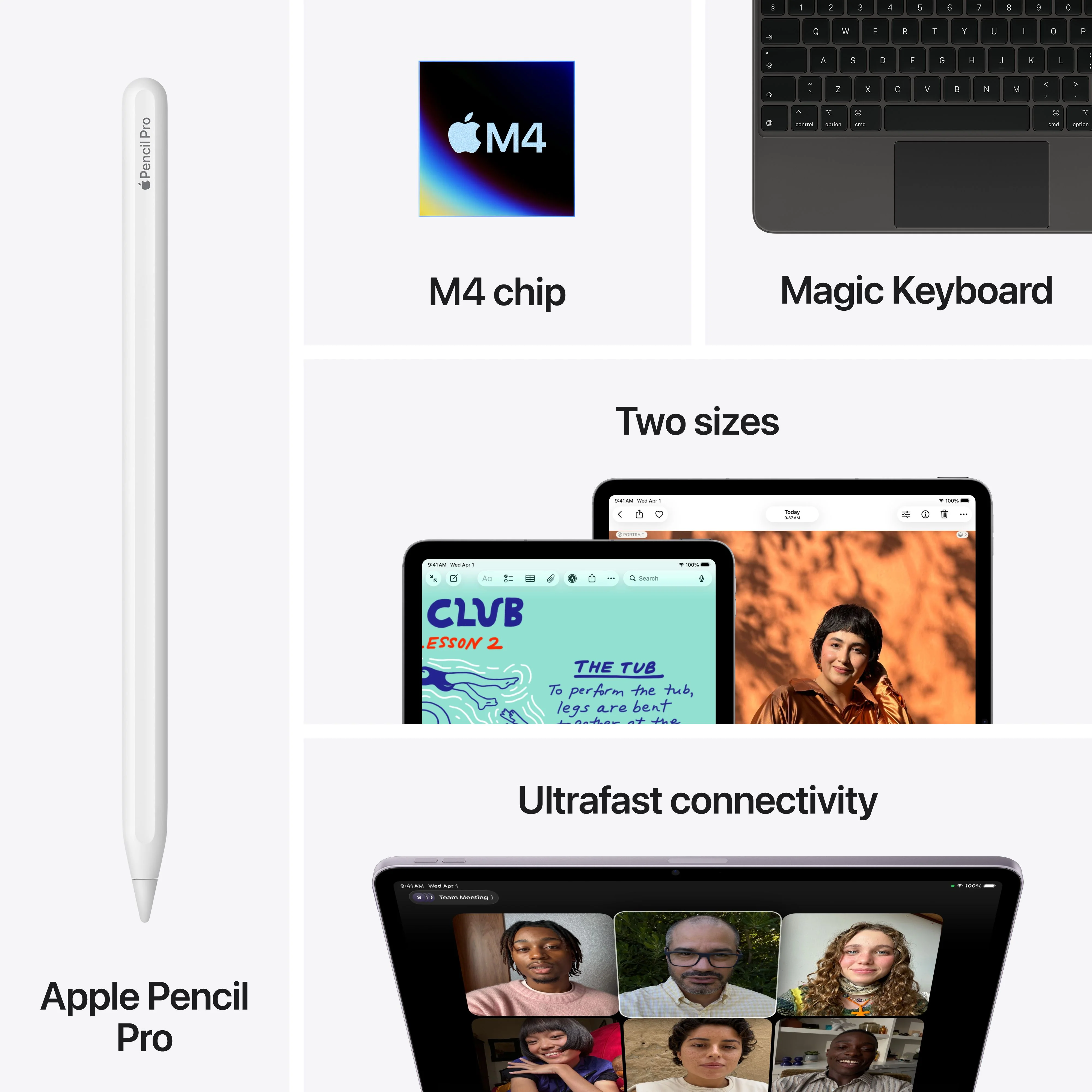 iPad Air de 13 polegadas Wi-Fi 1 TB - Roxo (M4) - Image 9
