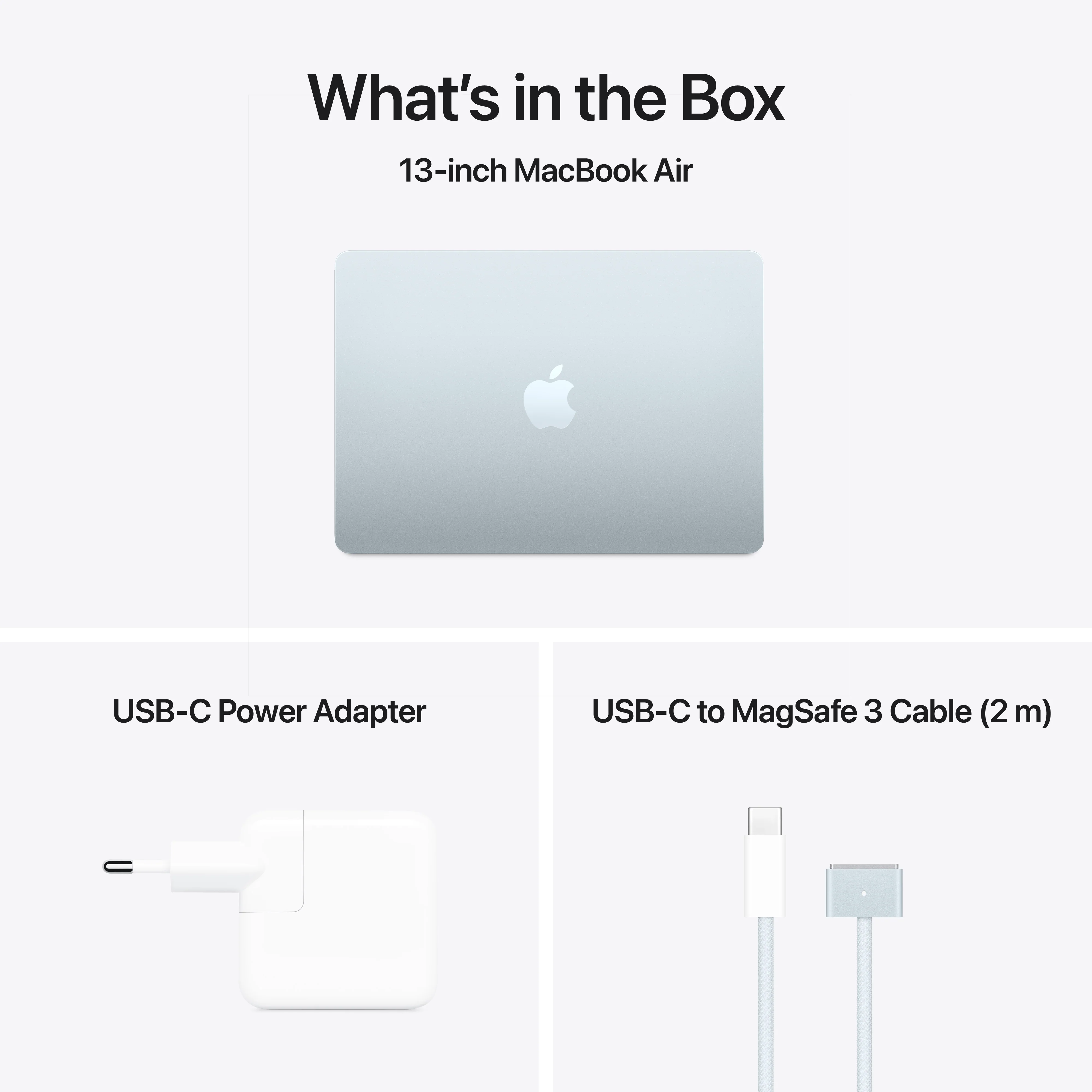 MacBook Air de 13 polegadas: Processador M4 da Apple com CPU 10-core e GPU 10-core, 16GB RAM, 512 GB SSD - Azul céu - Image 11