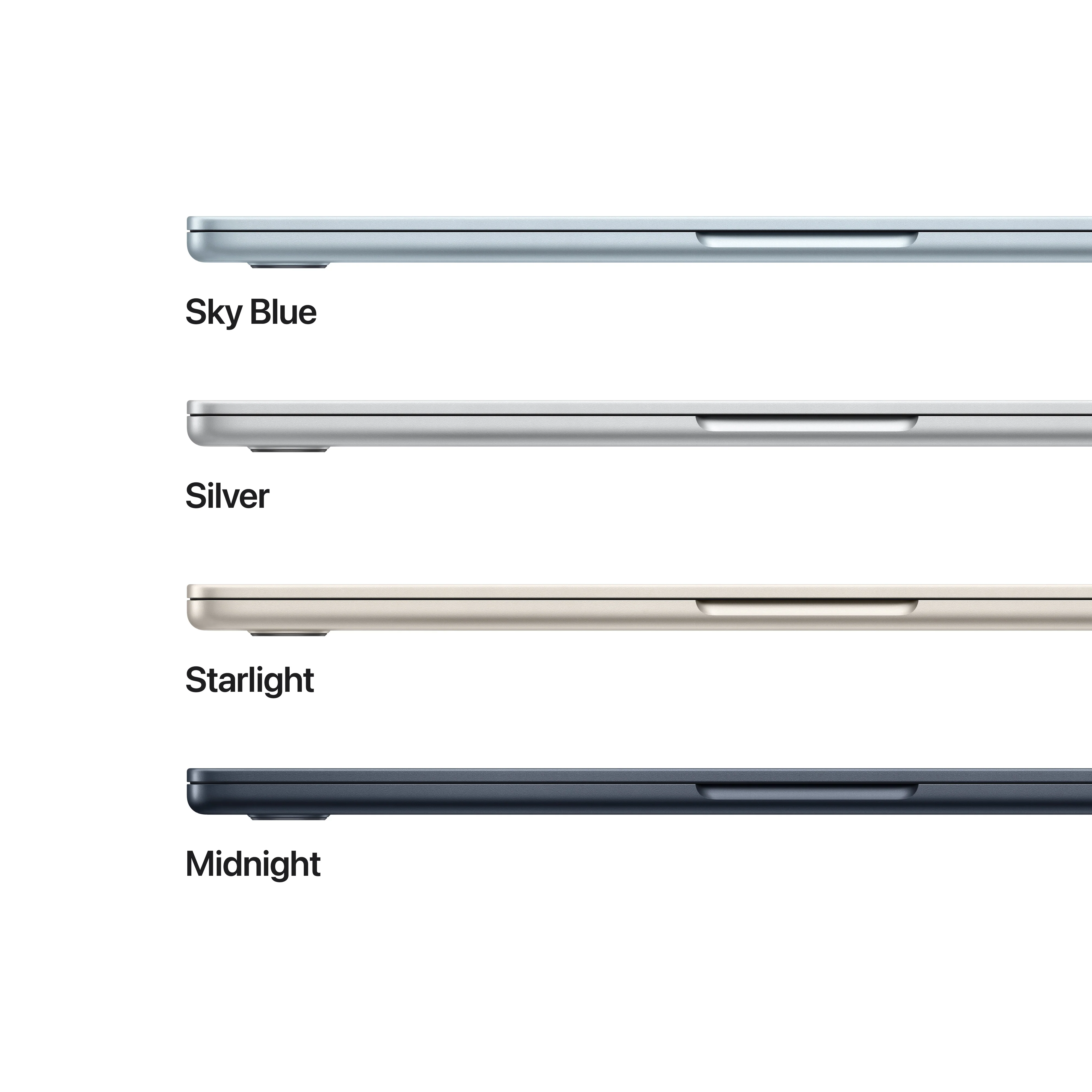 MacBook Air de 13 polegadas: Processador M4 da Apple com CPU 10-core e GPU 10-core, 16GB RAM, 512 GB SSD - Azul céu - Image 3