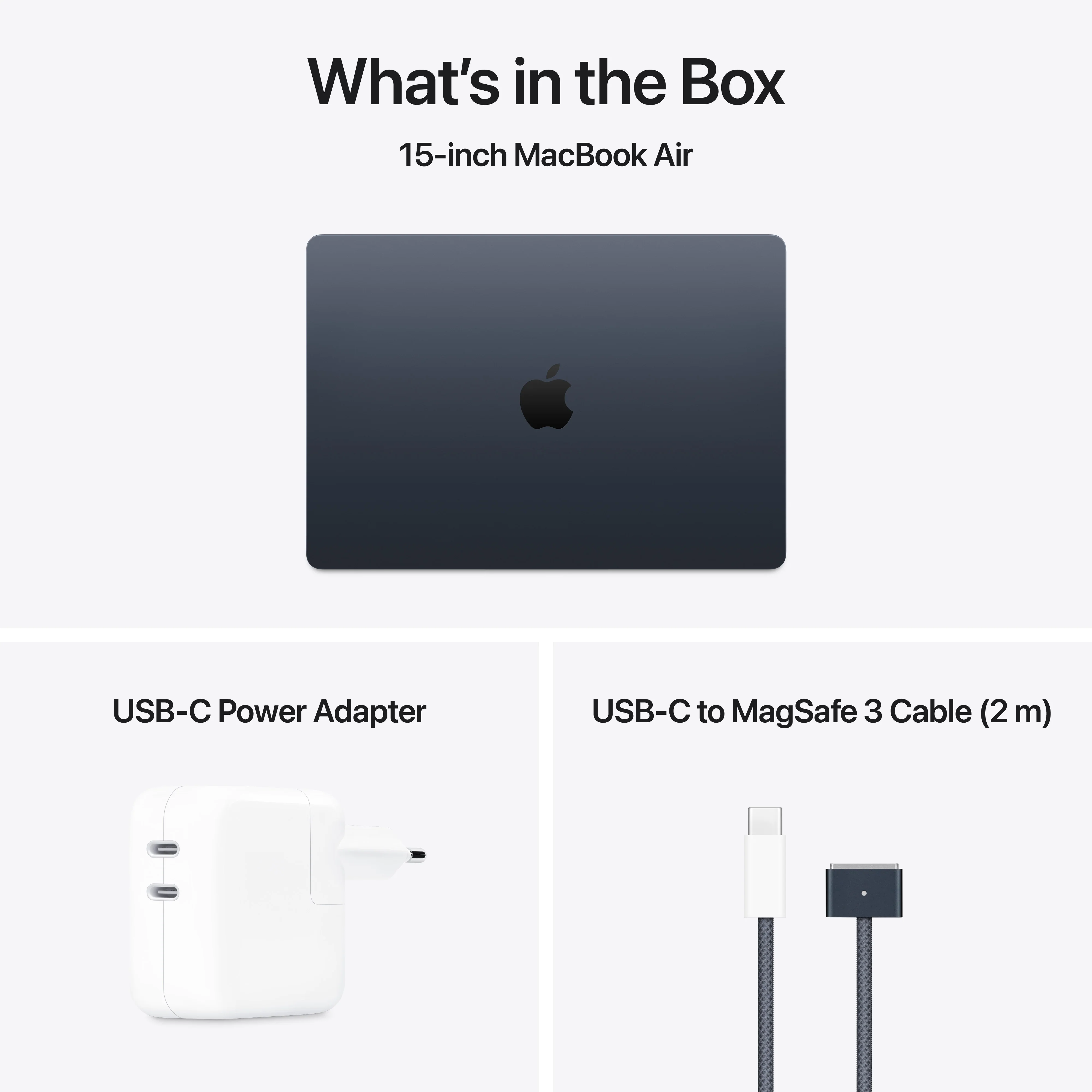 MacBook Air de 15 polegadas: Processador M4 da Apple com CPU 10-core e GPU 10-core, 256 GB SSD - Meia-noite - Image 11