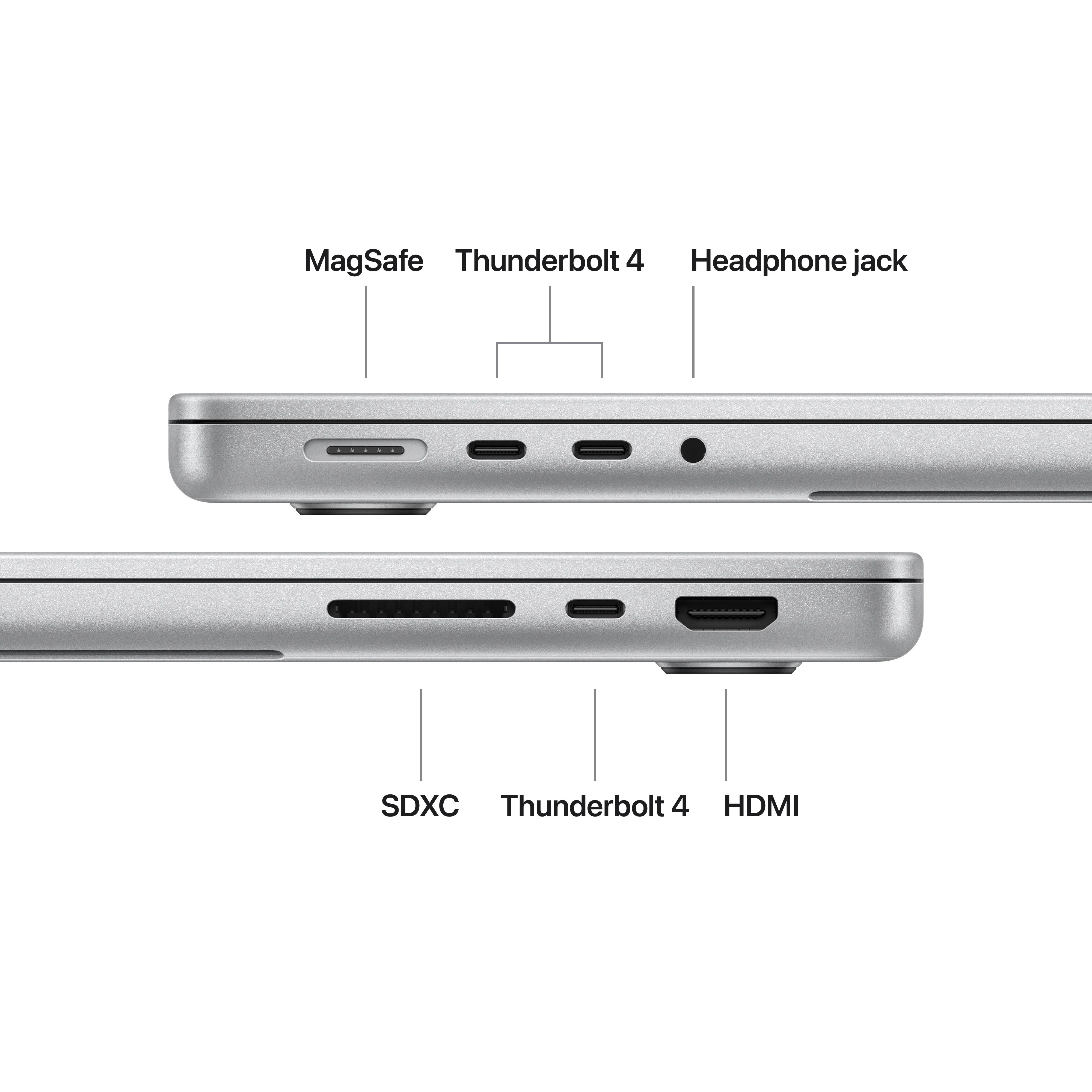 MacBook Pro de 14 polegadas: Processador M5 da Apple com CPU 10-Core e GPU 10-Core, 24GB RAM, 1 TB SSD - Prateado - Image 7