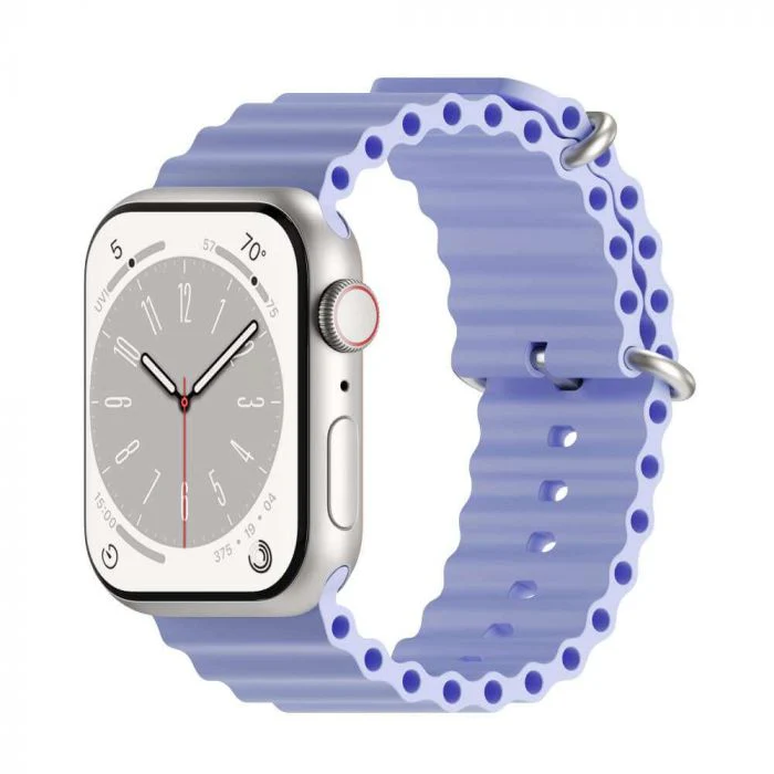 H2O Band for Apple Watch 41MM Wisteria Purple - Image 3