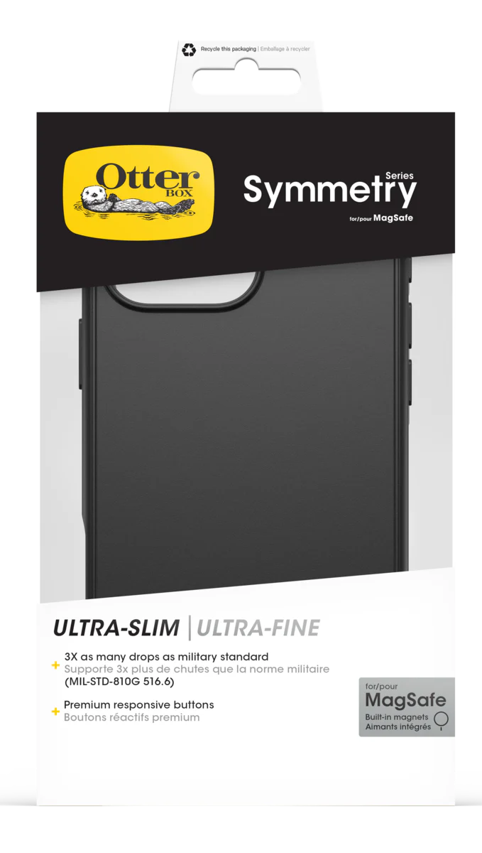 Capa Otterbox Symmetry MagSafe iPhone 16 Pro Max Black - Image 5