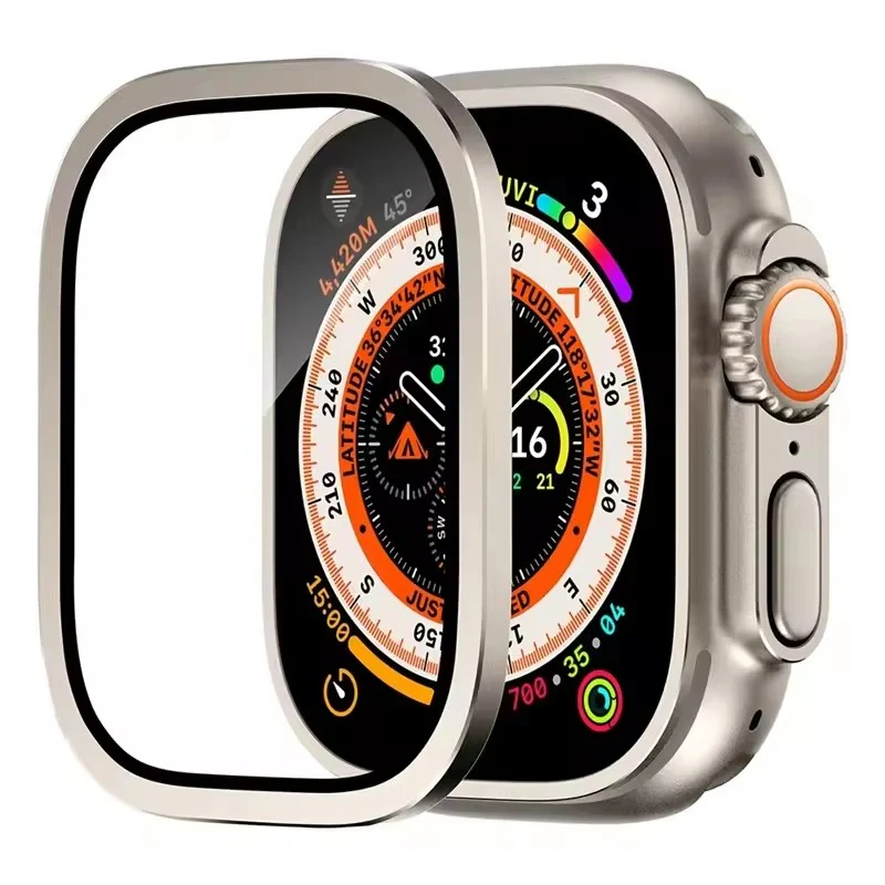 Pelicula Inmove Apple Watch Metal + Glass 49mm Titanium - Image 3